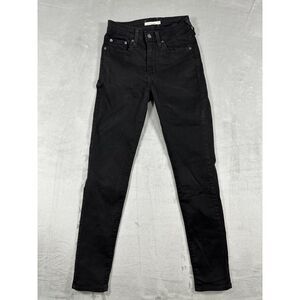 Levi's Women's 721 Black High Rise‎ Skinny Jeans Size 27